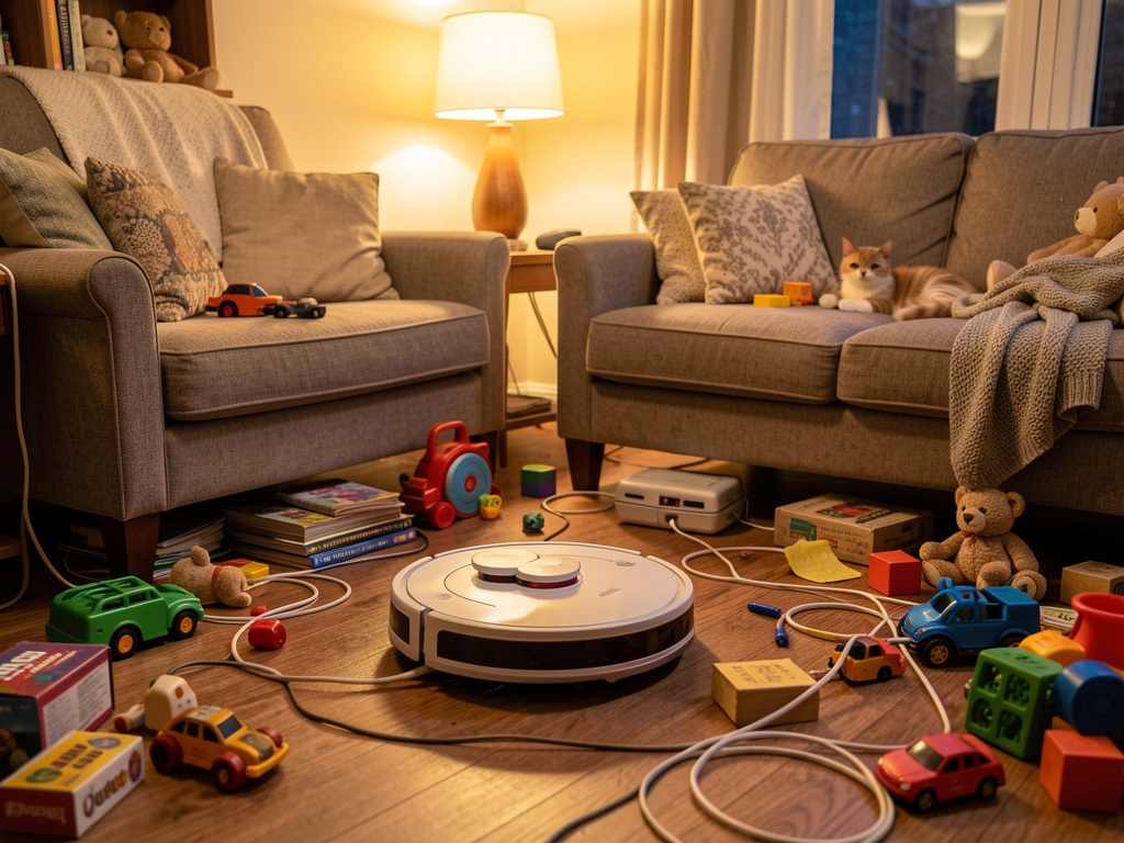 Home Robots Still Struggle With the One Thing Homes Have: Clutter